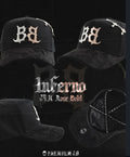 Gorra Barbas Hats "INFERNO" 24k Rose Gold